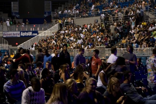 Campus concert event